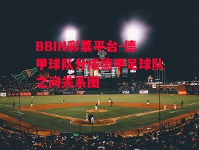 BBIN彩票平台-德甲球队分成德甲足球队之间关系图